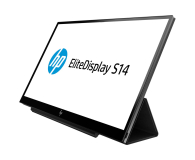 HP 14'' EliteDisplay S14 3HX46AA Czarny - 1461039 - zdjęcie 3